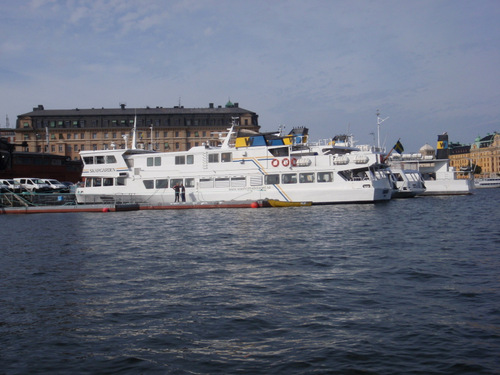 Stockholm Harbor/Waterway.
